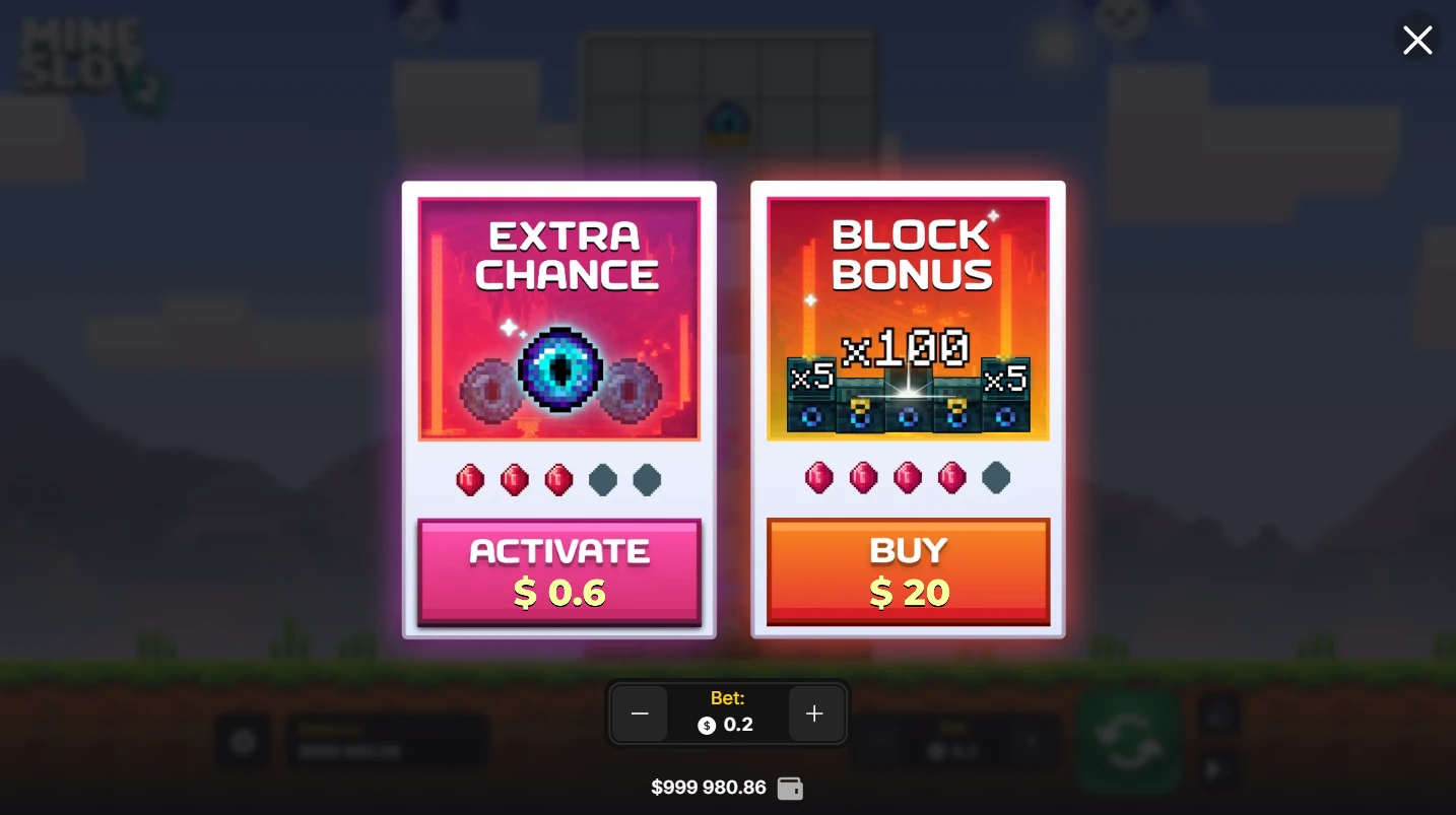 Mine Slot 2 — Extra Chance