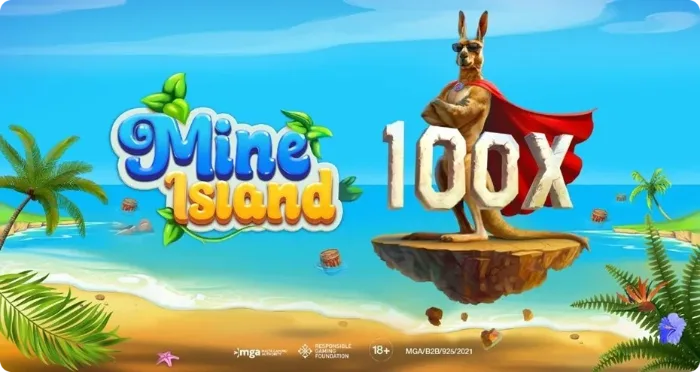 Mine Island का 100x राउंड